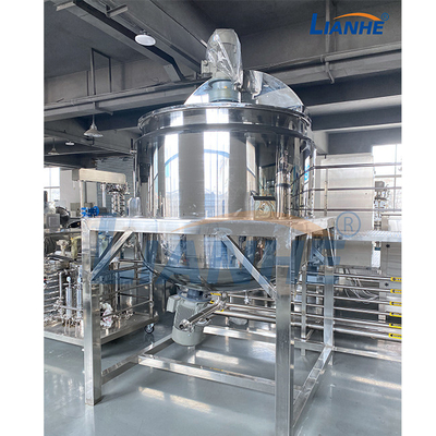 Plc-Steuertäglicher chemischer Homogenisierer-Handmundwasser-Gel-Lotions-Emulsionsmittel-Mischer