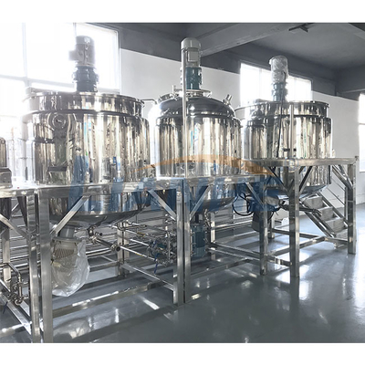 mischender Emulsionsmittel-Zweiwegmischer des Vakuum1500l für Mayonnaisen-Salben-Creme