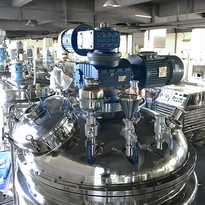 mischender Emulsionsmittel-Zweiwegmischer des Vakuum1500l für Mayonnaisen-Salben-Creme