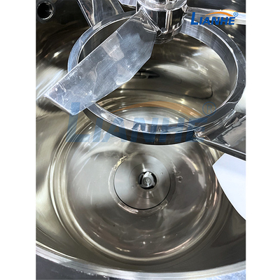 Vakuumzirkulations-Homogenisierer-Kosmetik der Touch Screen Emulsionsmittel-Mischer-Maschinen-200L, die Mischer macht
