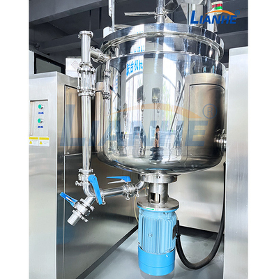 Vakuumzirkulations-Homogenisierer-Kosmetik der Touch Screen Emulsionsmittel-Mischer-Maschinen-200L, die Mischer macht