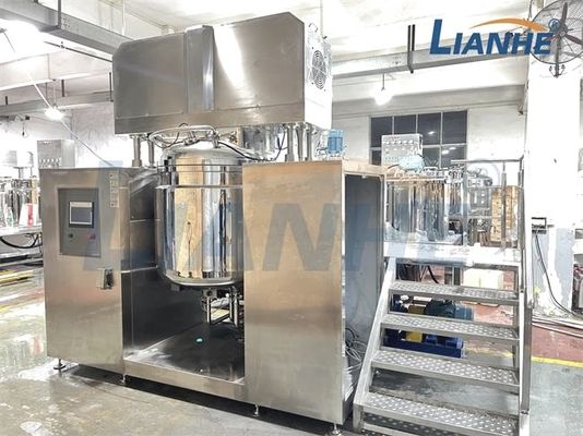 Vakuumemulsionsmittel-Mischer-Zufuhr der Zahnpasta-1000L pulverisieren das Mischen