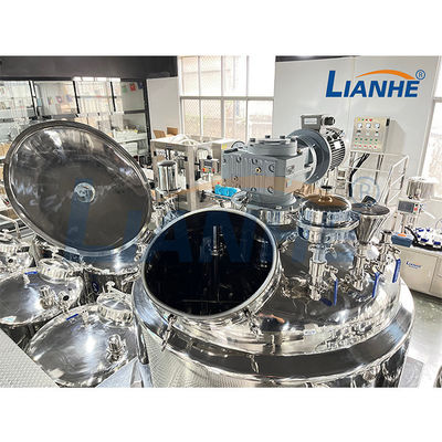 Dampf-Heizungs-Vakuumemulsionsmittel-Mischer-kosmetischer Salben-Mischbehälter mit Quirl