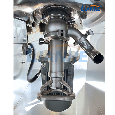 Emulsionsmittel-Mischer-industrieller Mischbehälter des Vakuum50l mit anhebendem System Hydraylic