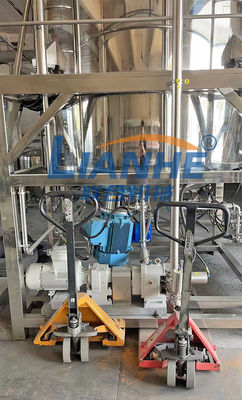 Emulgierungsmischer des Vakuum3000l mit der Messdose-kosmetischen Creme, die Maschine herstellt