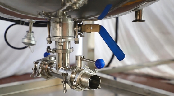 Emulsionsmittel-Mischer-Antigen-Reagens-Lösung des Vakuum300l, die Maschinen-Heizungsbehälter macht
