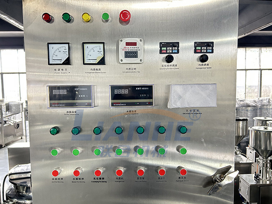 hydraulische anhebende homogenisierer-Mischer-Maschine des kosmetisches Vakuum200l Emulgierungs