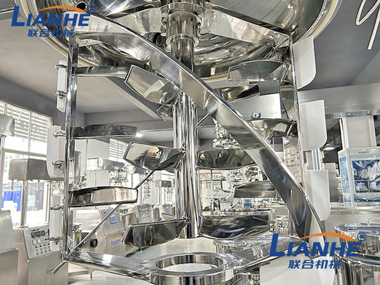 hydraulische anhebende homogenisierer-Mischer-Maschine des kosmetisches Vakuum200l Emulgierungs