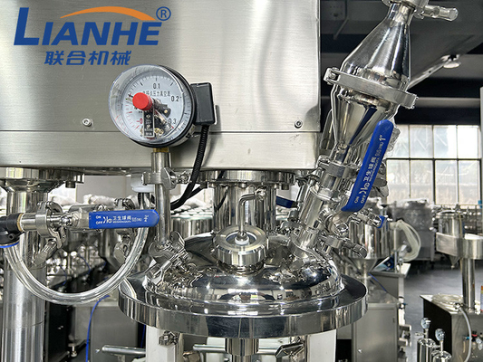 Hochgeschwindigkeitscreme-Vakuumemulsionsmittel-Homogenisierer-Lotions-Vakuummischer des labor5l