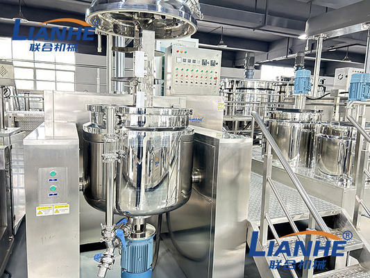 interne und externe Zirkulations-Vakuumhomogenisierer-Creme-Mischer-Maschine 300L