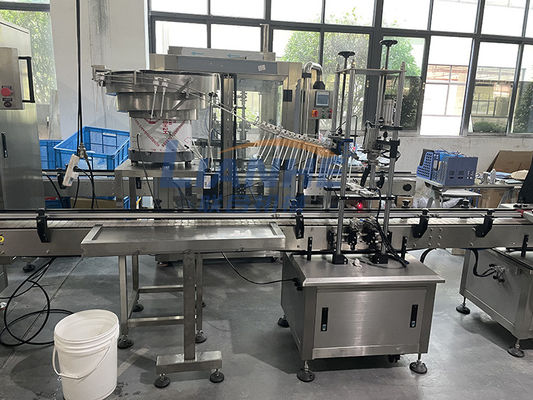 Automatische 4 Düsen-zähflüssige Lotions-flüssige Füllmaschine für Seifen-reinigendes Shampoo