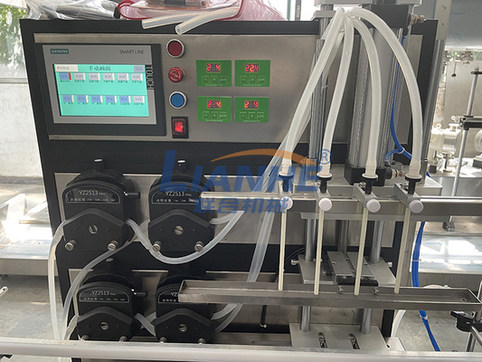 Peristaltik-Pumpen-automatisches Füllmaschine-Wasserstoffperoxid rostfest