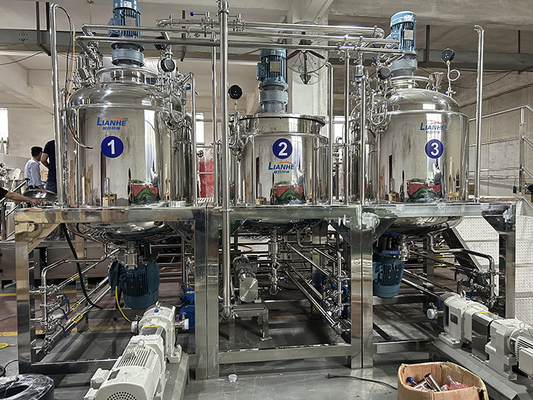 Hohes Scherhomogenisierungsvakuumemulsionsmittel-Mischer-Lotions-Emulgierungsmaschine