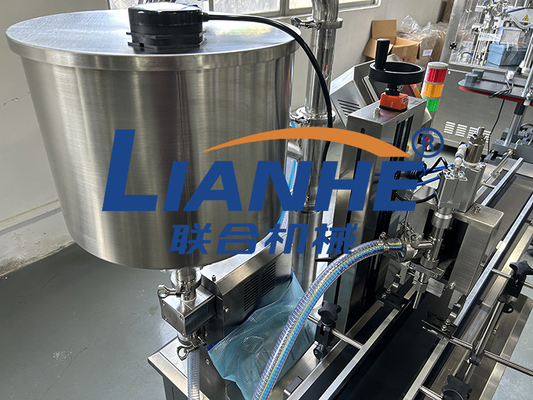 Automatisches Zahnradpumpe-Füllmaschine-flüssiges Flaschen-Glas-Hochgeschwindigkeitsfüller