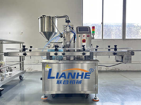 Automatisches Zahnradpumpe-Füllmaschine-flüssiges Flaschen-Glas-Hochgeschwindigkeitsfüller