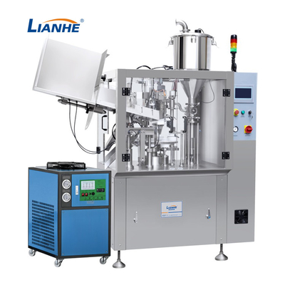 Wasserundurchlässige Zahnpasta-Verpackmaschine ISO, Füllmaschine der Salben-SUS304