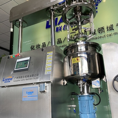 Hydraulische anhebende Vakuumemulsionsmittel-Mischer-Maschine automatisches 50L