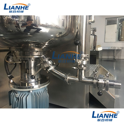 Edelstahl PLC-Vakuumemulsionsmittel-Mischer-Maschine 150L praktisch