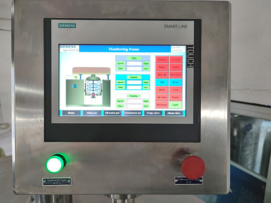 1 Ton Double Cylinder Vacuum Emulsifier-Mischer-Maschinen-Hebebühne