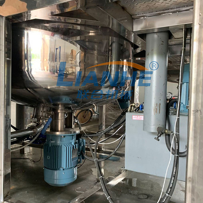 Tuv-Hochviskositätsvakuumemulsionsmittel-Mischer 1 Ton Electric Heating