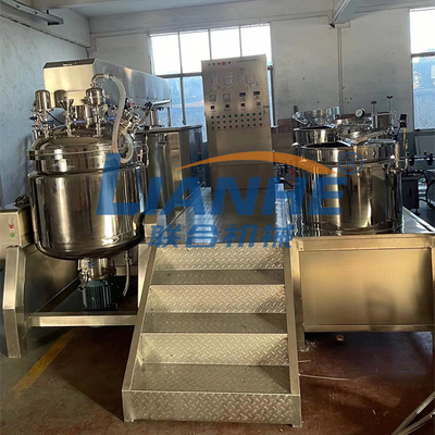Kosmetischer Sahnequirl 65 U/min des vakuumemulsionsmittel-Mischer-300L-500L