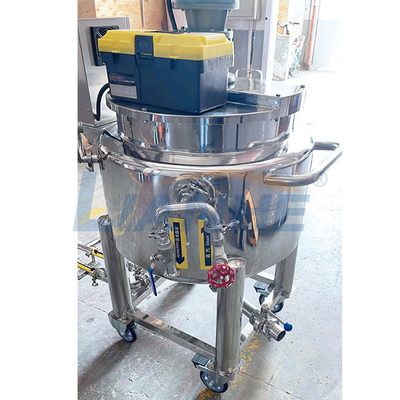 Seifen-Mischmaschine des Edelstahl-100L, Dampf-Homogenisierer und Emulsionsmittel