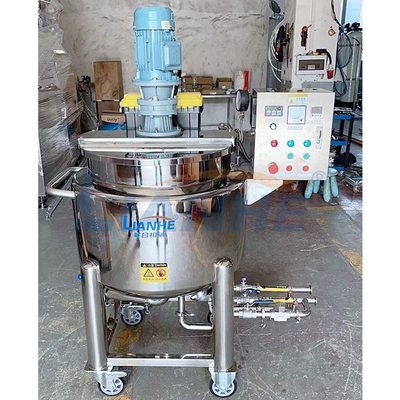 Seifen-Mischmaschine des Edelstahl-100L, Dampf-Homogenisierer und Emulsionsmittel