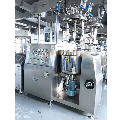 3600r/Min Vacuum Emulsifying Machine, 45 Grad-kosmetische Sahnemischer-Maschine