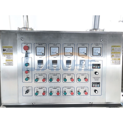 3600r/Min Vacuum Emulsifying Machine, 45 Grad-kosmetische Sahnemischer-Maschine