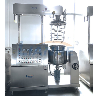 3600r/Min Vacuum Emulsifying Machine, 45 Grad-kosmetische Sahnemischer-Maschine