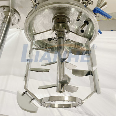 3600r/Min Vacuum Emulsifying Machine, 45 Grad-kosmetische Sahnemischer-Maschine