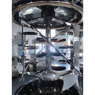 Hydraulische 0,2 Mpa-Zahnpasta, die Maschine PLC-Steuerstall macht