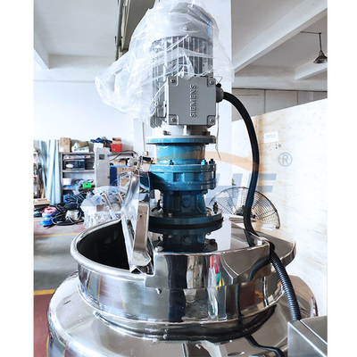 Desinfizierer-Produktions-Ausrüstung der Hand1.5kw, 2 Jacken-Homogenisierer-Mischer für Kosmetik
