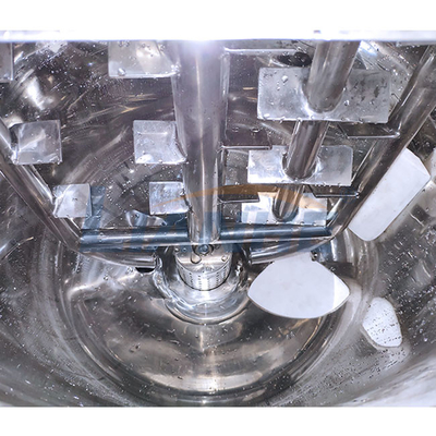 Desinfizierer-Produktions-Ausrüstung der Hand1.5kw, 2 Jacken-Homogenisierer-Mischer für Kosmetik
