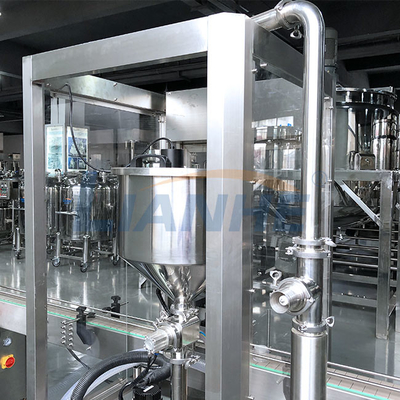 ISO-Abwasch-flüssige Füllmaschine SUS316L materielle PLC-Steuerung
