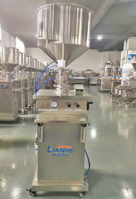 LOTIONS-Füllmaschine-nicht rostender Edelstahl ISO halb automatischer Sahne