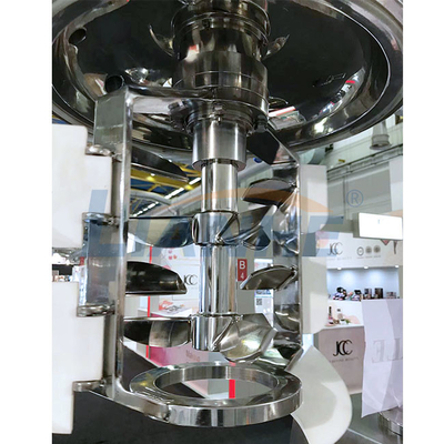 Plc-Steuercreme-hoher Scheremulsionsmittel-Mischer-Vakuumhomogenisierer 65RPM 4KW