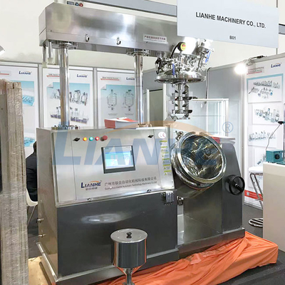 Plc-Steuercreme-hoher Scheremulsionsmittel-Mischer-Vakuumhomogenisierer 65RPM 4KW