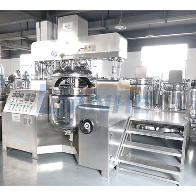 Mischer des Vakuummischer-Homogenisierer-Emulsionsmittels 350L kosmetische Sahnemischmaschine