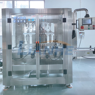 SUS316L-Wasser-Shampoo-Flaschen-Füllmaschine automatisches 0.5-0.7Mpa
