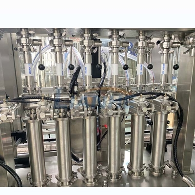SUS316L-Wasser-Shampoo-Flaschen-Füllmaschine automatisches 0.5-0.7Mpa