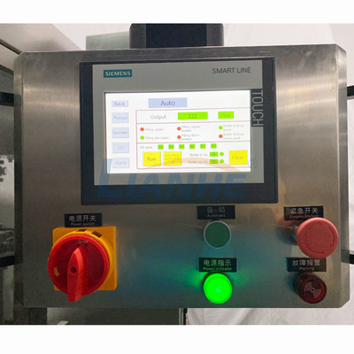 SUS316L-Wasser-Shampoo-Flaschen-Füllmaschine automatisches 0.5-0.7Mpa