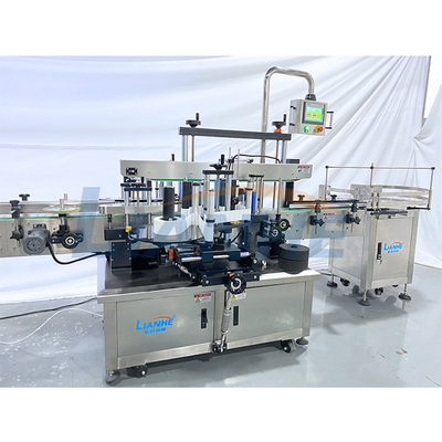 Doppeltes mit Seiten versehene Etikettiermaschine der Flaschen-380V nicht rostendes Multifunktions