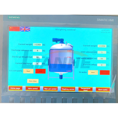 Material des reinigende Seifen-hohes Scheremulsionsmittel-Mischer-11KW 3000L SUS316L