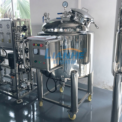 Flüssiges 50L-5000L Sammelbehälter-Rostschutzedelstahl-Material