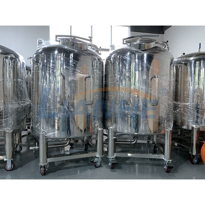 EDELSTAHL-Sammelbehälter-Antilecken ISO 1000L Sahnepraktisch