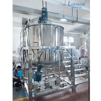 Scheremulsionsmittel-Mischer-Maschinen-Dampf-Heizung der Flüssigseife-3000L hohe