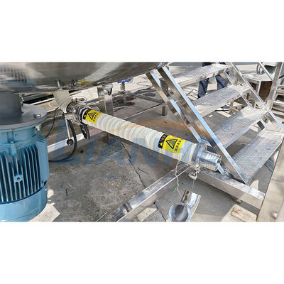 LIANHE des offenen Homogenisierer-Emulsionsmittel-Hälfte Mischer-, Edelstahl-chemische Mischbehälter