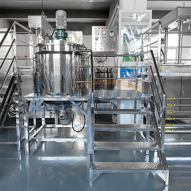 Kundengebundener Emulsionsmittel-Mischer-Reaktor-industrieller Mischbehälter 500L 1000L hoher Scherfür Flüssigkeit